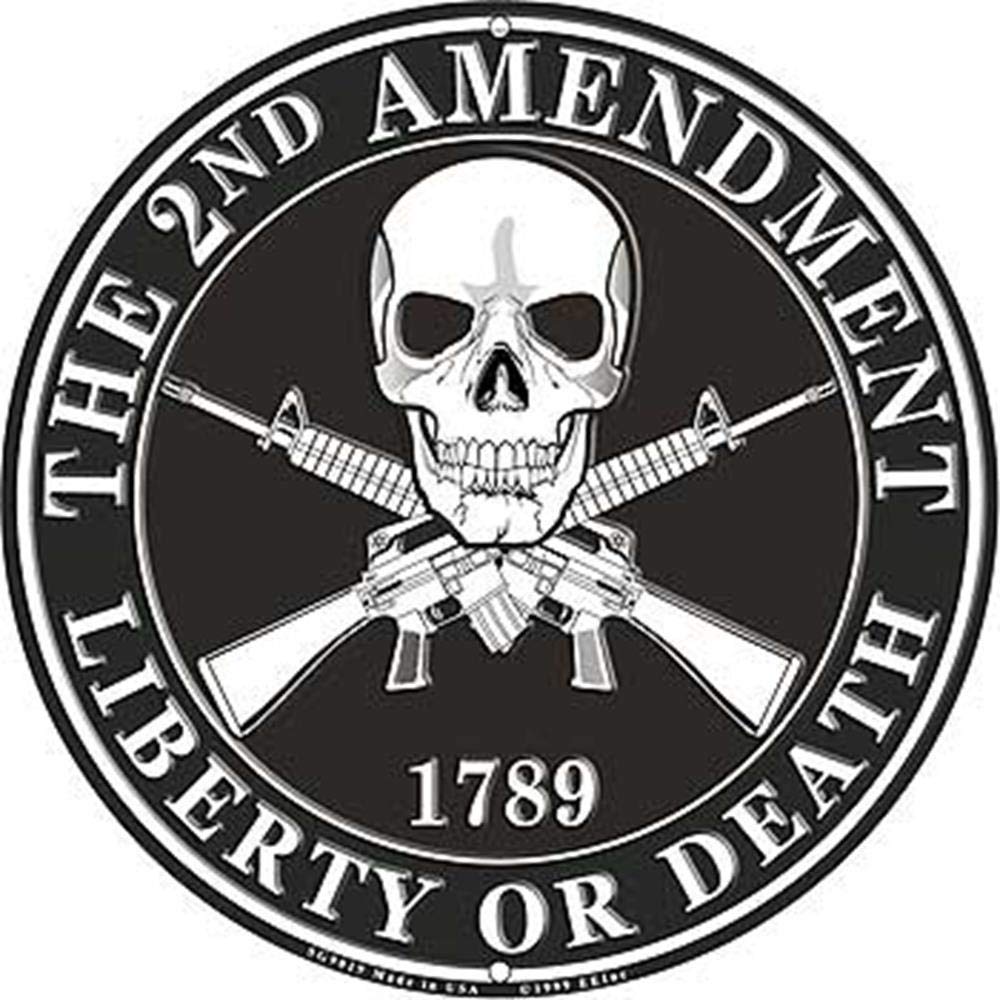 Amazon.com: EagleEmblems SG9019 SIGN-2ND Amendment (12